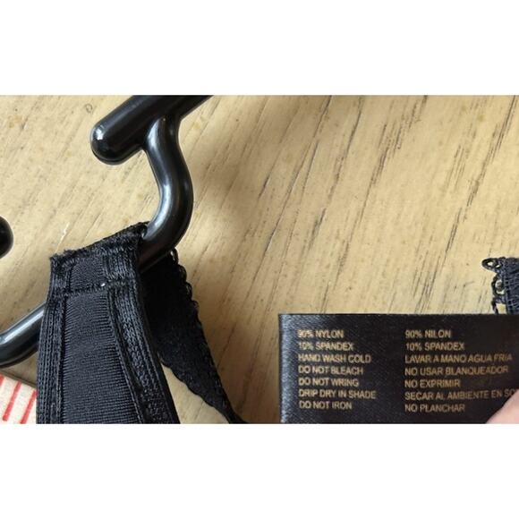 Slimming Tummy Bodysuit Lingerie Smooth Sexy Black VTG Pinup Marilyn Monroe Sz L - Picture 10 of 16